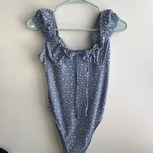 Wild Fable Floral Body Suit